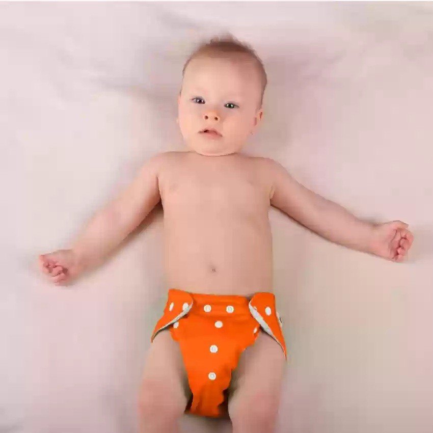 Washable Baby Diaper Reusable & Waterproof | Free Size Cloth Diaper 0–3 Years thumbnail 4