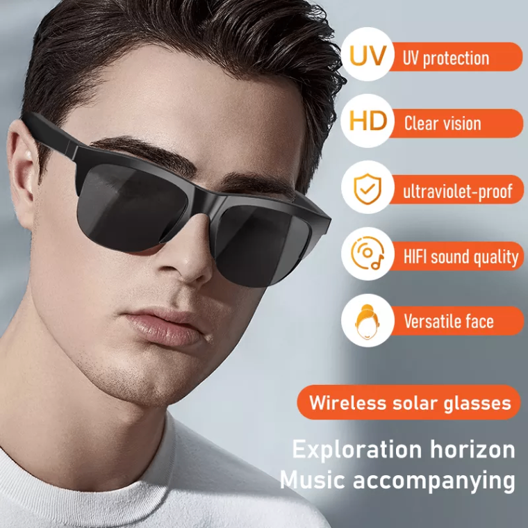 XG88 Pro Smart Sunglasses Bluetooth Headset Glasses with Mic
