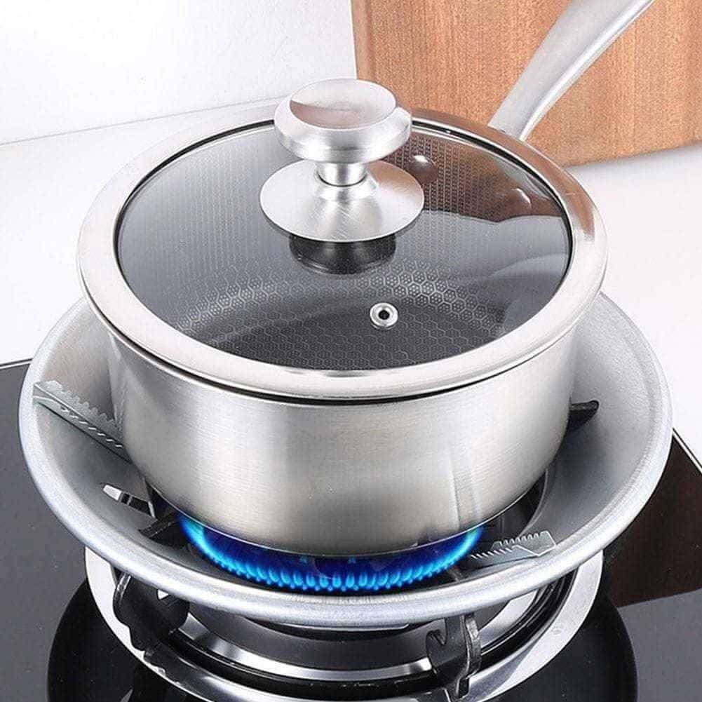 Energy Saving Gas Stove Cover, Energy Saving Gas Stove Cover Windproof Disk Windshield Bracket thumbnail 4