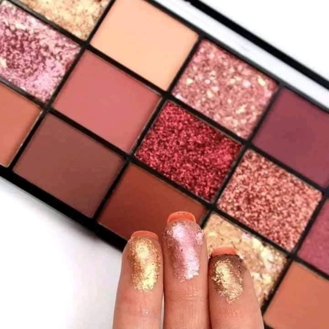 Technic Invite Only Pressed Pigment Eyeshadow Palette (15 Colors) – Highly Pigmented Matte & Shimmer Eye Makeup thumbnail 2