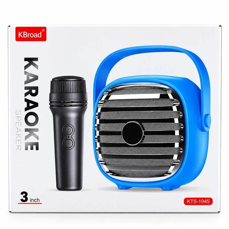 KBroad KTS-1943 Karaoke Speaker with Microphone, Kts 1943 Wireless Speaker With Mic thumbnail 4