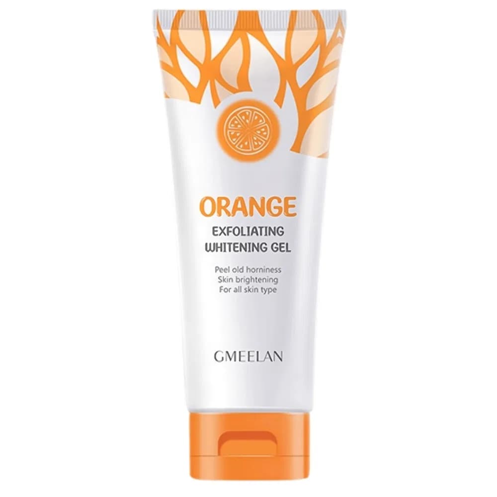 Orange Exfoliating Face Scrub,Orange Face Exfoliator Gel,Orange Gel Scrub Brigtening Skin,Orange Brightening Scrub,Orange Gel Face Scrub For Women,Orange Peeling Gel,Exfoliating Whitening Gel thumbnail 2