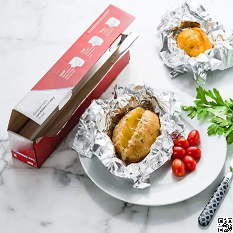 Diamond Aluminum Foil Paper – Heavy Duty Kitchen Aluminum Wrap for Cooking & Food Storage