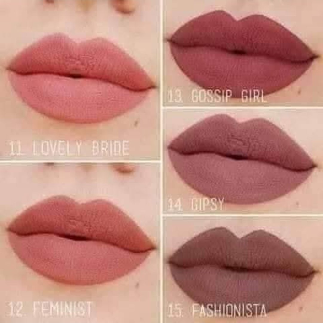 Flormar Matte Perfect Lip Liner Pencil Set (Pack of 12) – Waterproof & Long-Lasting Lip Contour Pencils thumbnail 4
