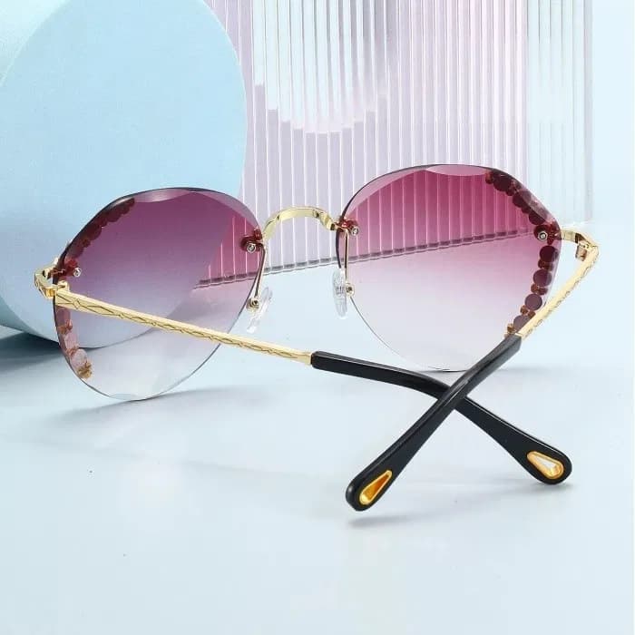 Rhinestone Women Luxury Brand Designer Female Sunglass, Ladies Sunglasses, Womens Sunglasses thumbnail 3