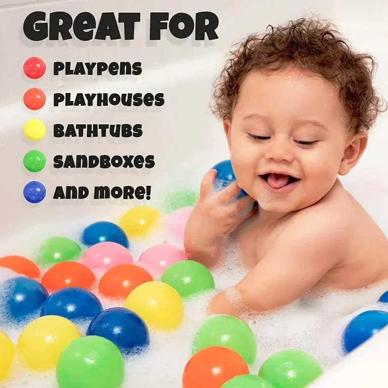 25 Pcs Multicolour Ball For Kids thumbnail 2