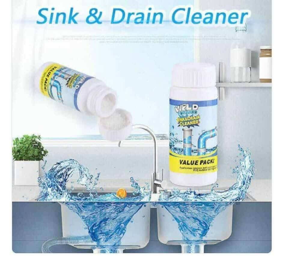 Powerful Sink Drain Cleaner Powder – Super Clog Remover thumbnail 4