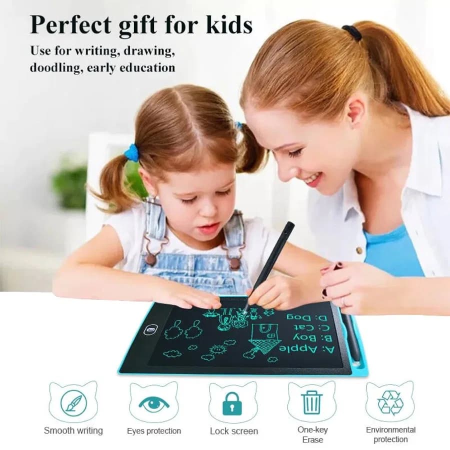 10 Inch LCD Drawing and Writing Tablet, LCD Writing Learing Tablet Drawing Board thumbnail 2