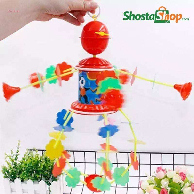 Merry Go Round Musical and Visual Toy for Newborn Baby – Key System Rotating Crib Toy thumbnail 6
