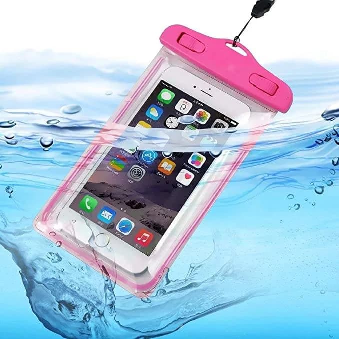 Universal Waterproof Mobile Phone Pouch Bag – Floating Case with Glow-in-the-Dark Strip