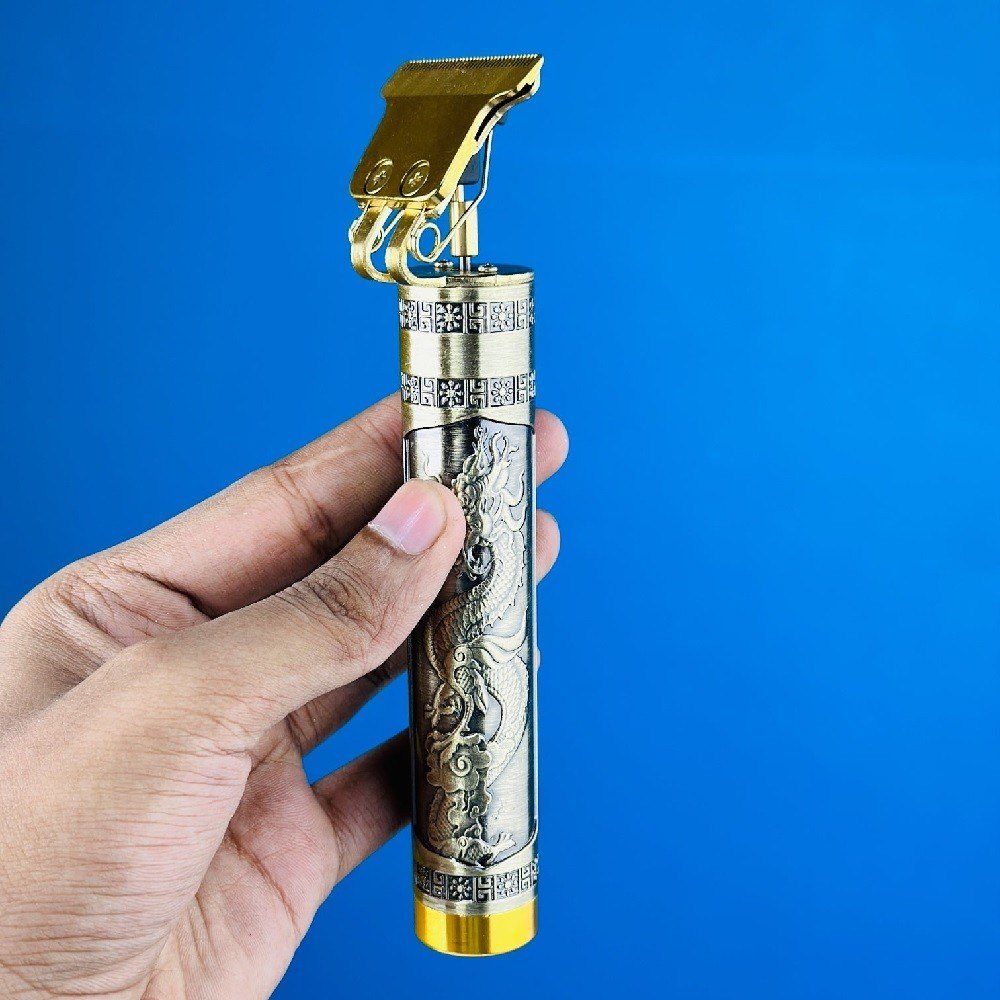 Vintage T9 Trimmer Professional Hair Clipper USB Rechargeable Beard Trimmer Hair Cutting Machine thumbnail 6