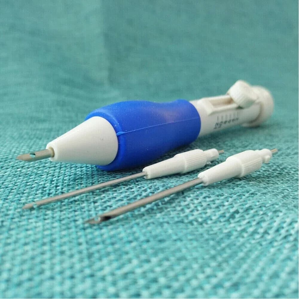 Embroidery Pen Kit | Easy Fabric Design Tool with Needles & Thread thumbnail 7