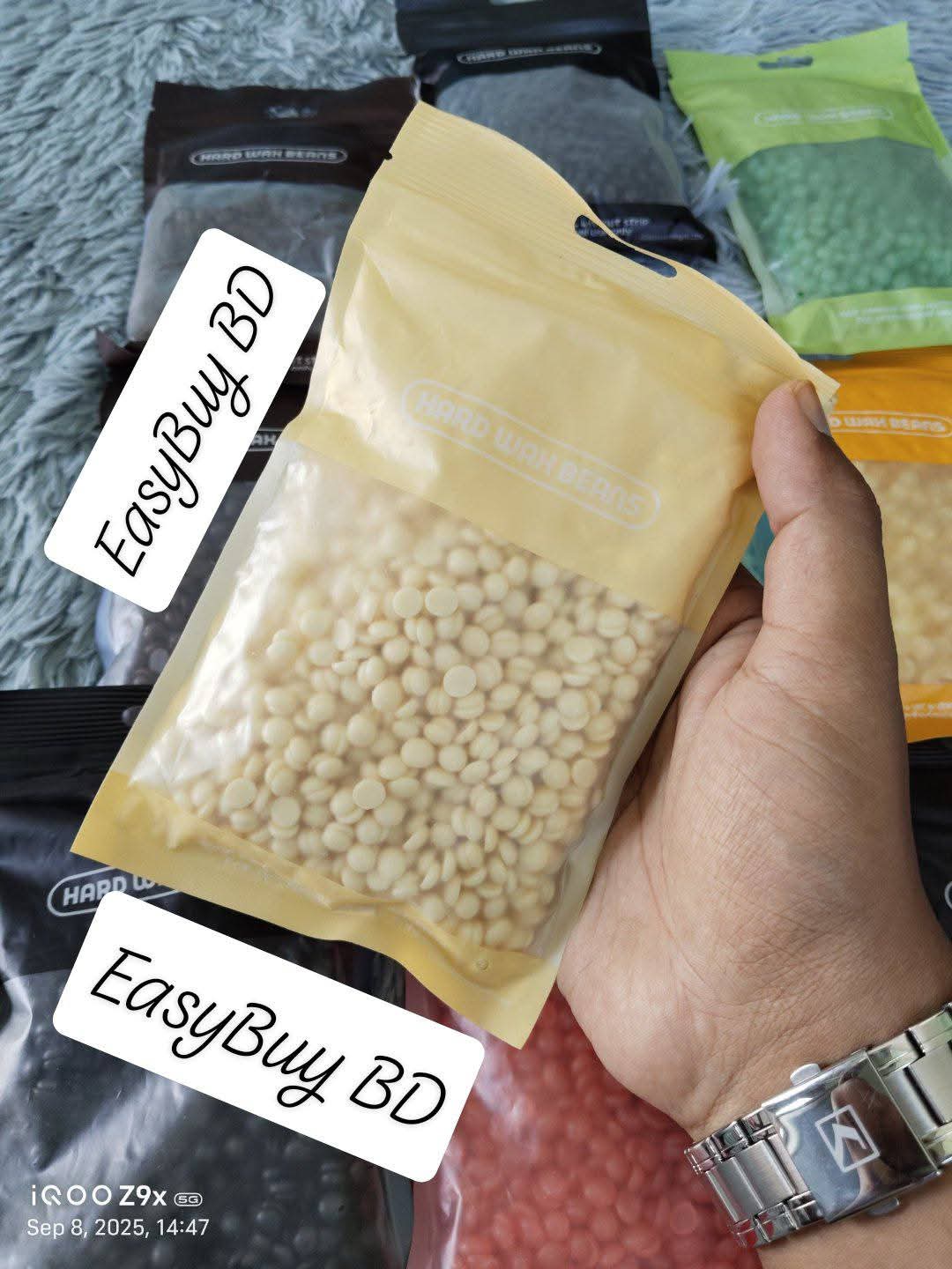 Premium Hard Wax Beans | Painless Hair Removal Wax for Body & Face, Hot Wax Beans thumbnail 6