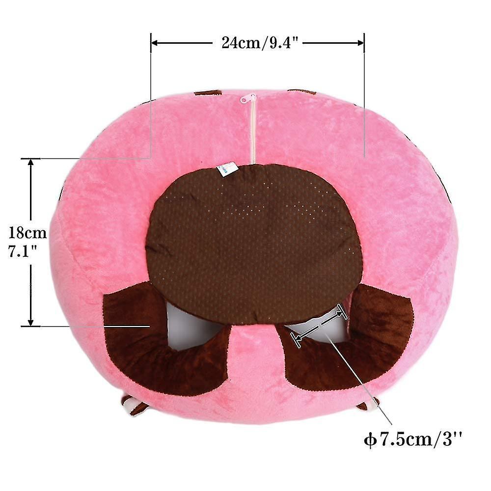 Baby sofa, Baby Support Seat Plush Soft Baby, Newborn Baby Support Seat thumbnail 3