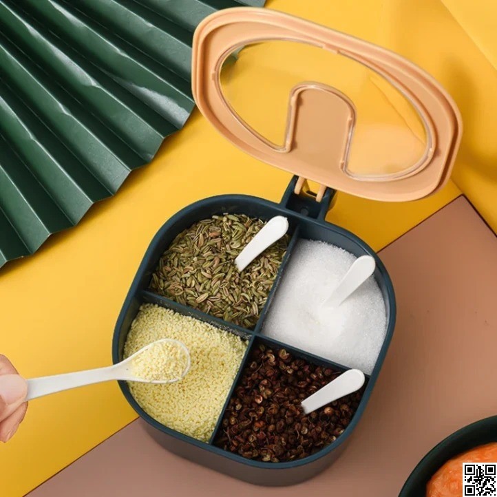 4 in 1 Spice Box – Kitchen Masala Storage Container thumbnail 4