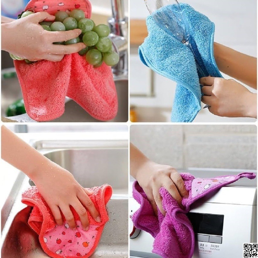 High-Grade Coral Velvet Cleaning Towel – Soft & Scratch-Free Multipurpose Cloth thumbnail 6