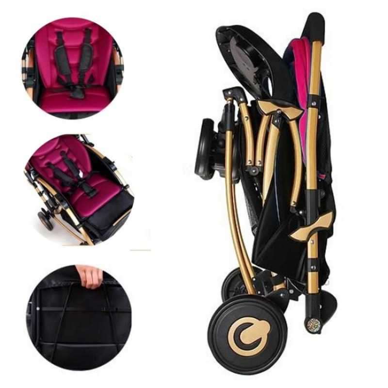 BaoBaoHao C3 Baby Stroller Pram – Premium Foldable Baby Trolley (Newborn to 5 Years) thumbnail 3