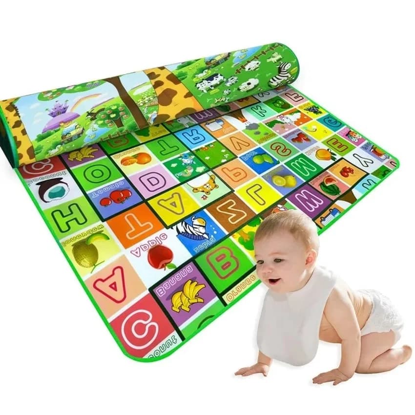 Baby Alphabet Play Mat – Double Sided Waterproof Learning Floor Mat (5ft x 3ft) thumbnail 3
