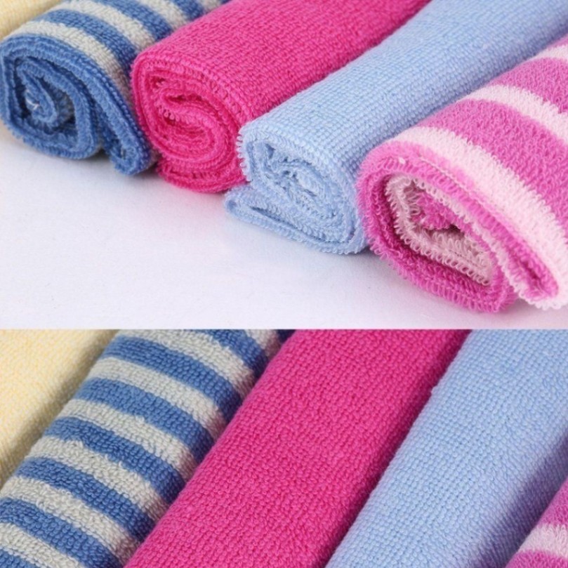 Newborn Baby Towel Set 8pcs Soft Cotton | Baby Face Towel Napkin Handkerchief Set thumbnail 3