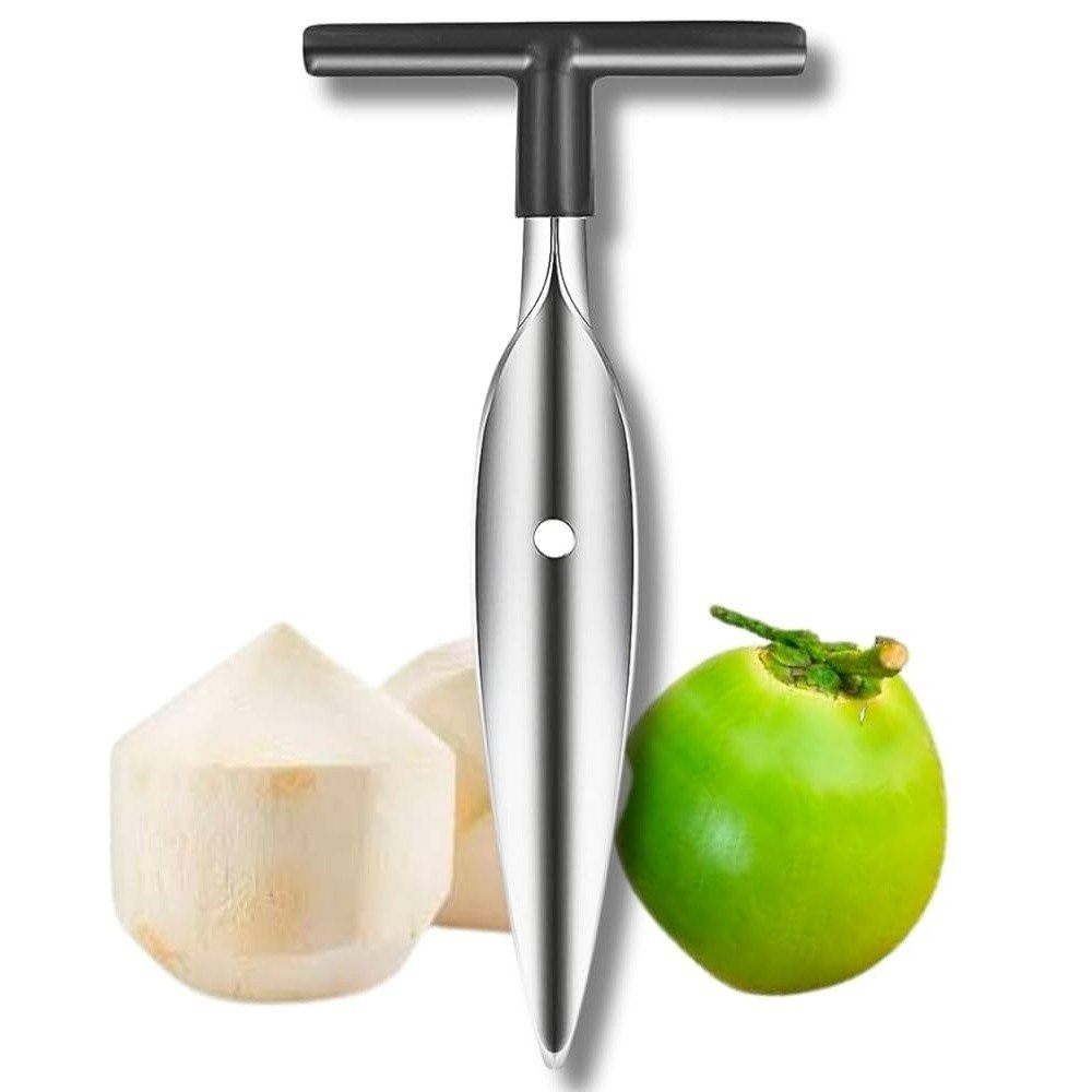 Stainless Steel Coconut Opener Tool – Easy Coconut Hole Puncher thumbnail 4