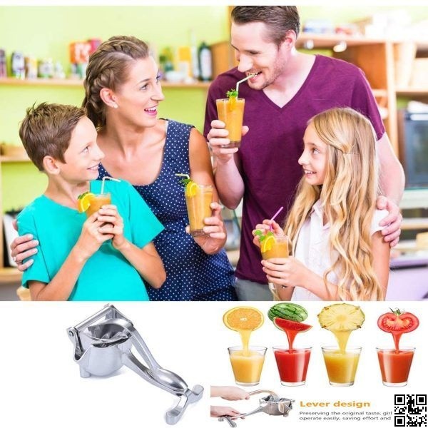 Aluminium Fruit Press Manual Hand Juicer – Heavy Duty Manual Juice Extractor thumbnail 5