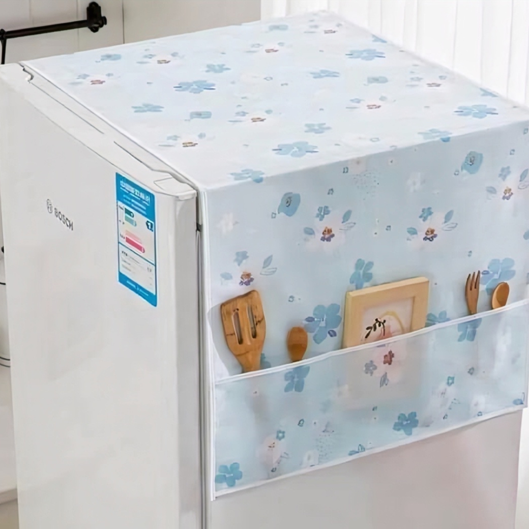 Freeze cover 130cm, Refrigerator Dust Proof Cover, Fridge Top Cloth thumbnail 3