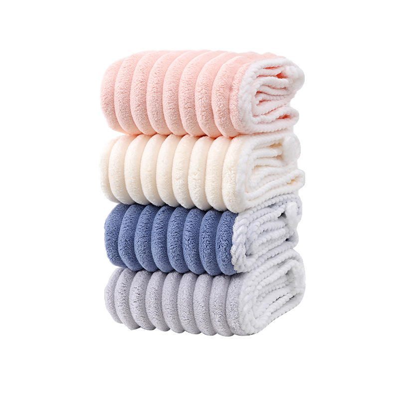 Super Absorbent Microfiber Hair Towel Quick Dry Hair Wrap Cap for Women Fast Drying Hair Turban Bangladesh thumbnail 6