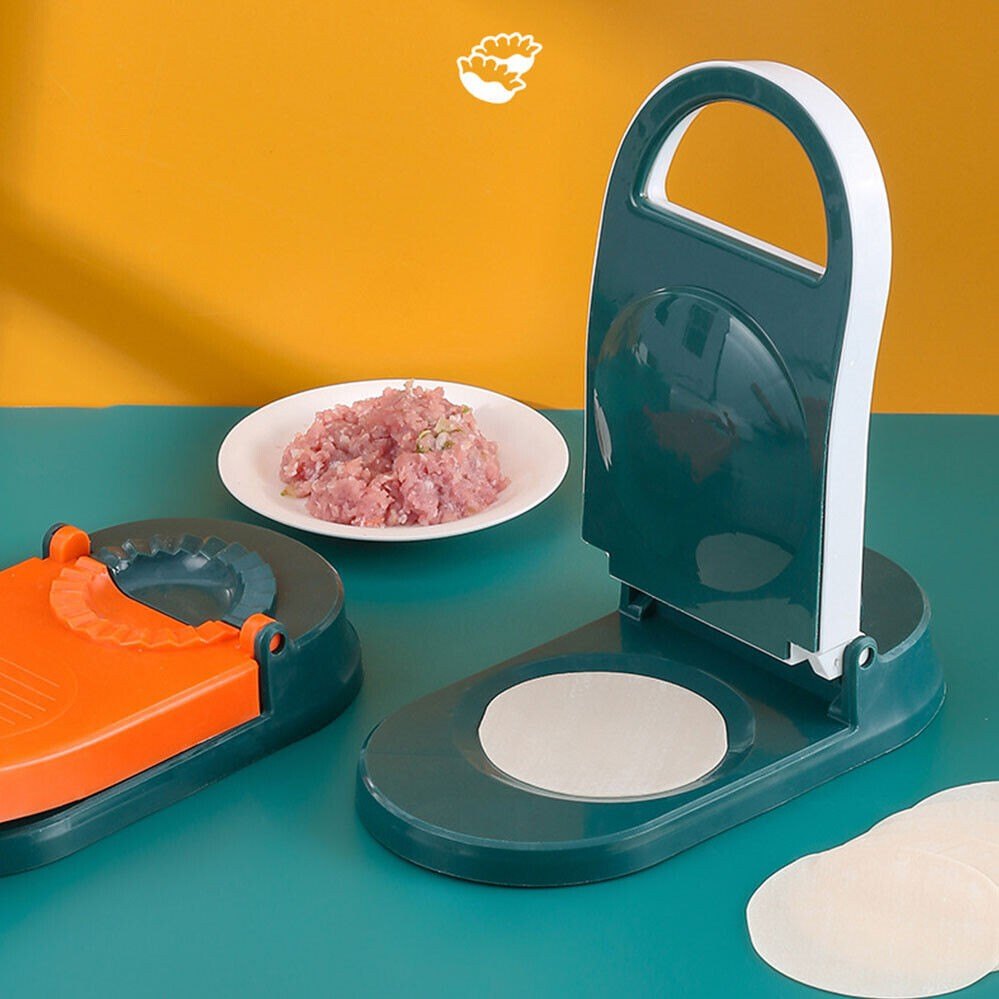 2 in 1 Dumpling & Pitha Maker – Manual Dough Press, Pastry & Dumpling Wrapper Tool thumbnail 3