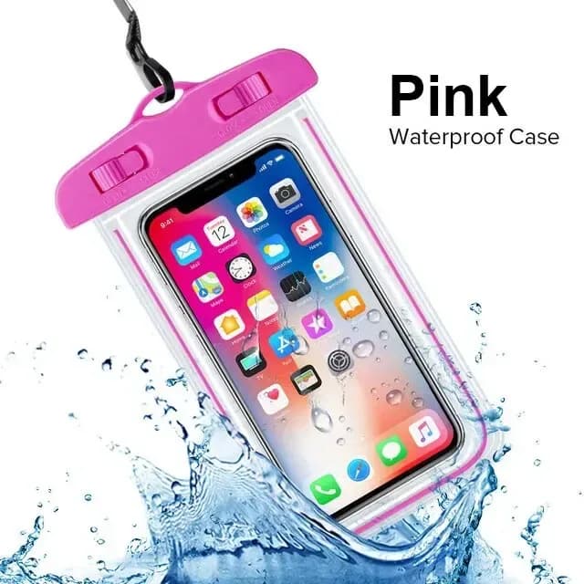 Universal Waterproof Mobile Phone Pouch Bag – Floating Case with Glow-in-the-Dark Strip thumbnail 2