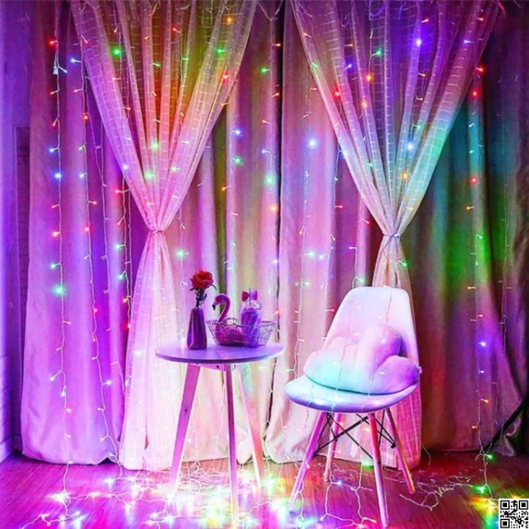 80 LED Color Changing Fairy Lights | Multi Color Decorative String Light (24ft) thumbnail 6