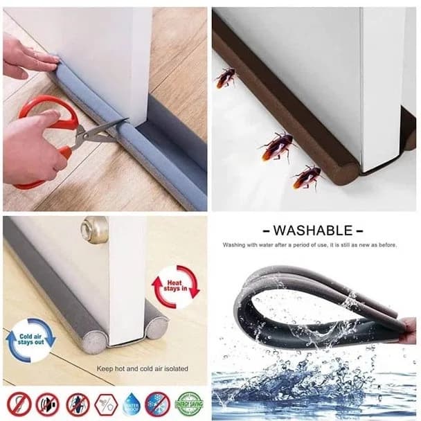 36 Inch Door Bottom Sealing Strip – Door Foam Stopper for Dust, Noise & Air thumbnail 4