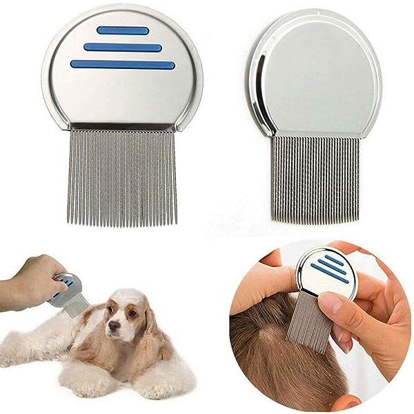 Stainless Steel Lice Removal Comb Anti Lice Nit Comb Hair Dandruff Cleaning Comb thumbnail 3