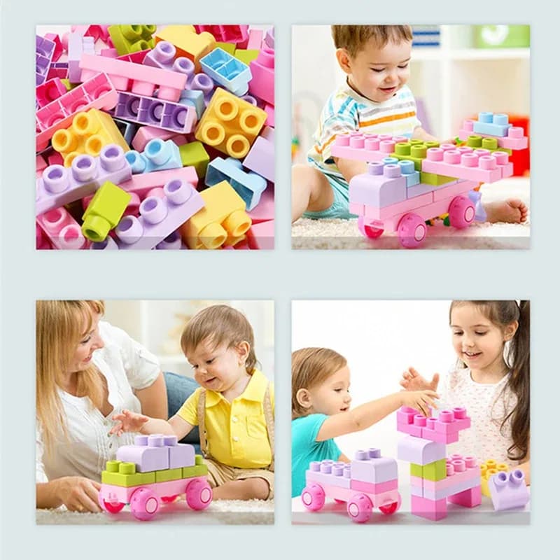 Play and Learn Building Blocks Set For Kids, Educational Classic Blocks (Play and Learn Set) thumbnail 5