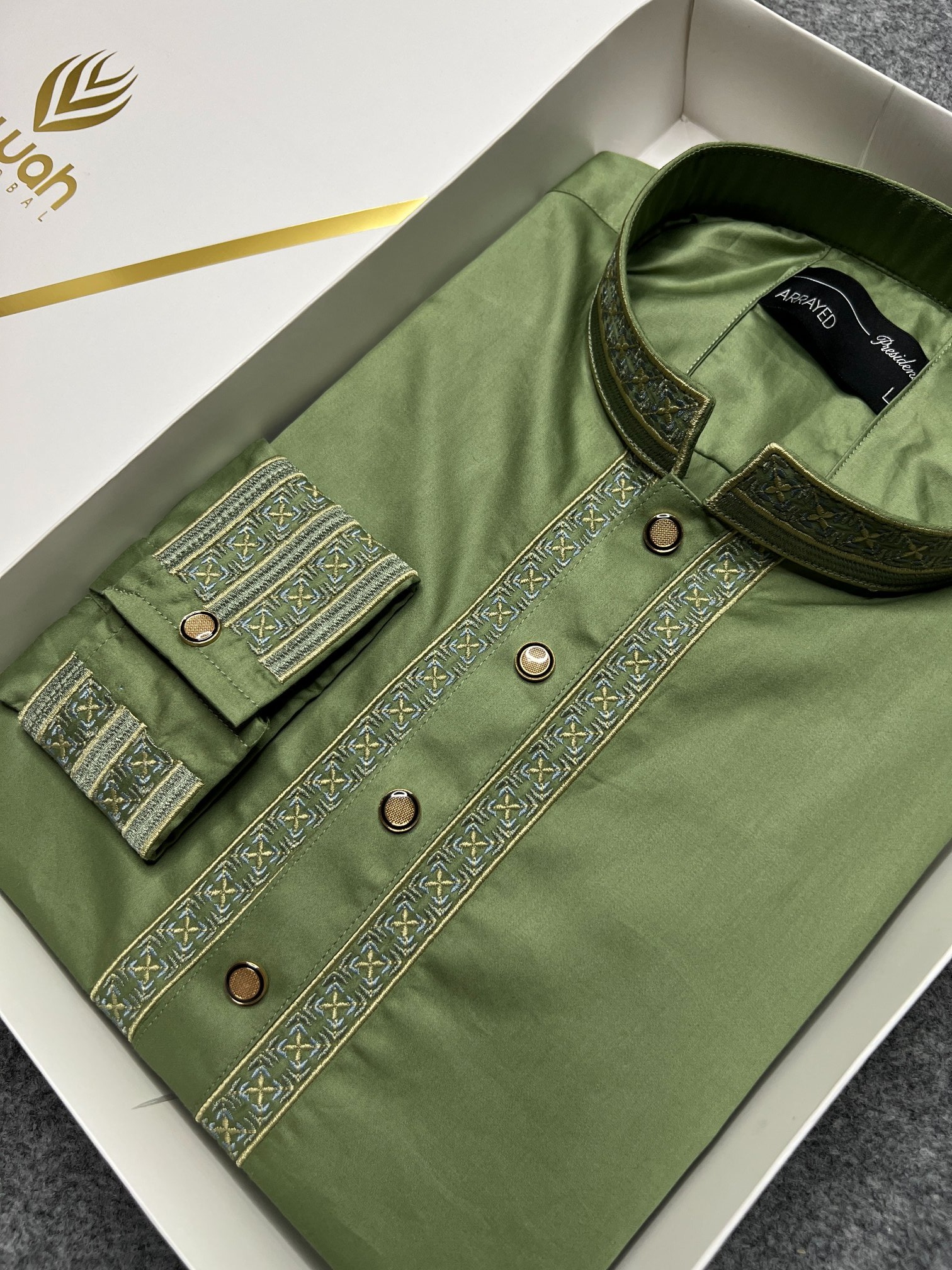 Embroidery Panjabi For Men - AJ1014_img_2
