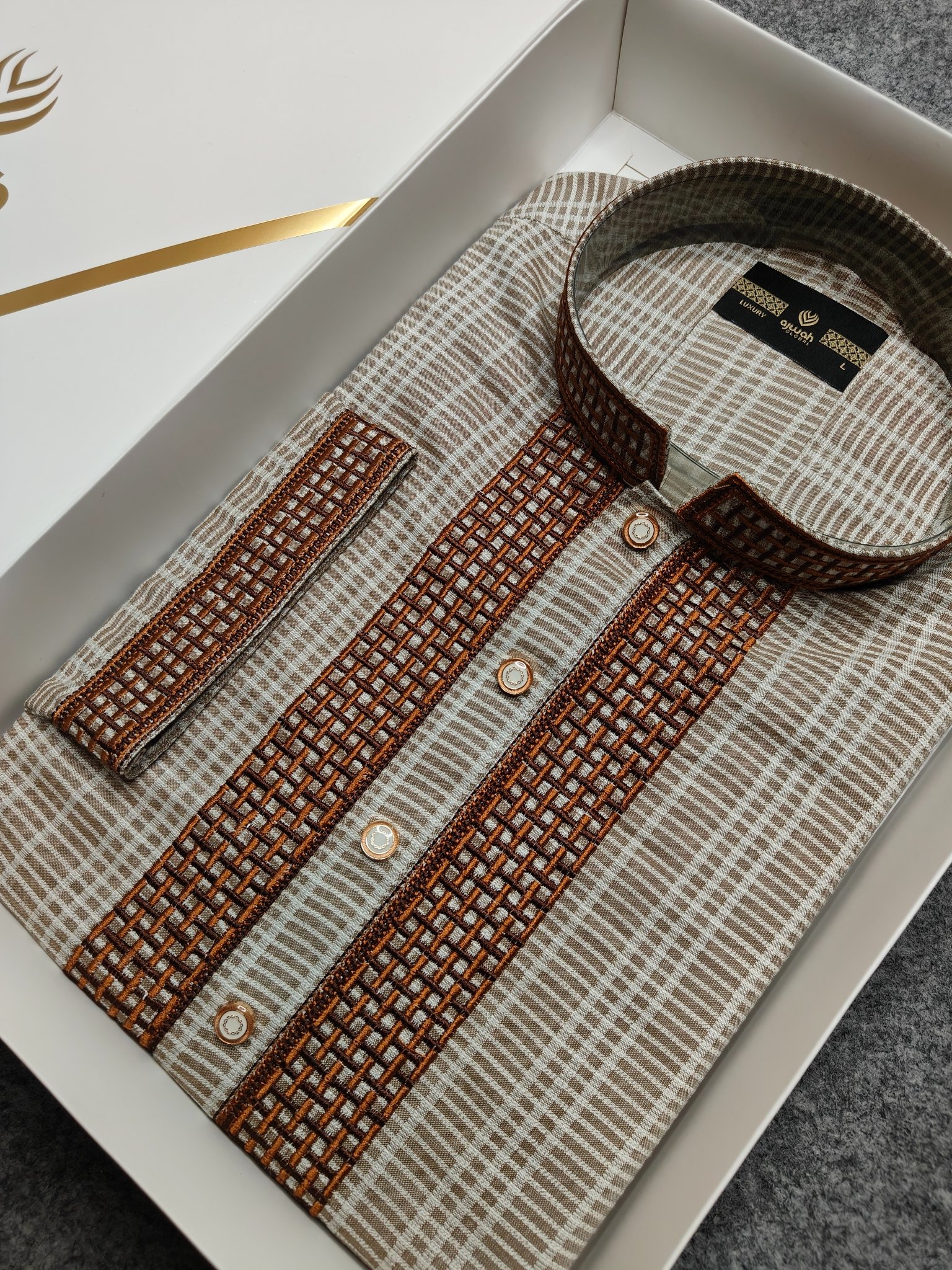 Embroidery Panjabi For Men - Aj1019_img_2