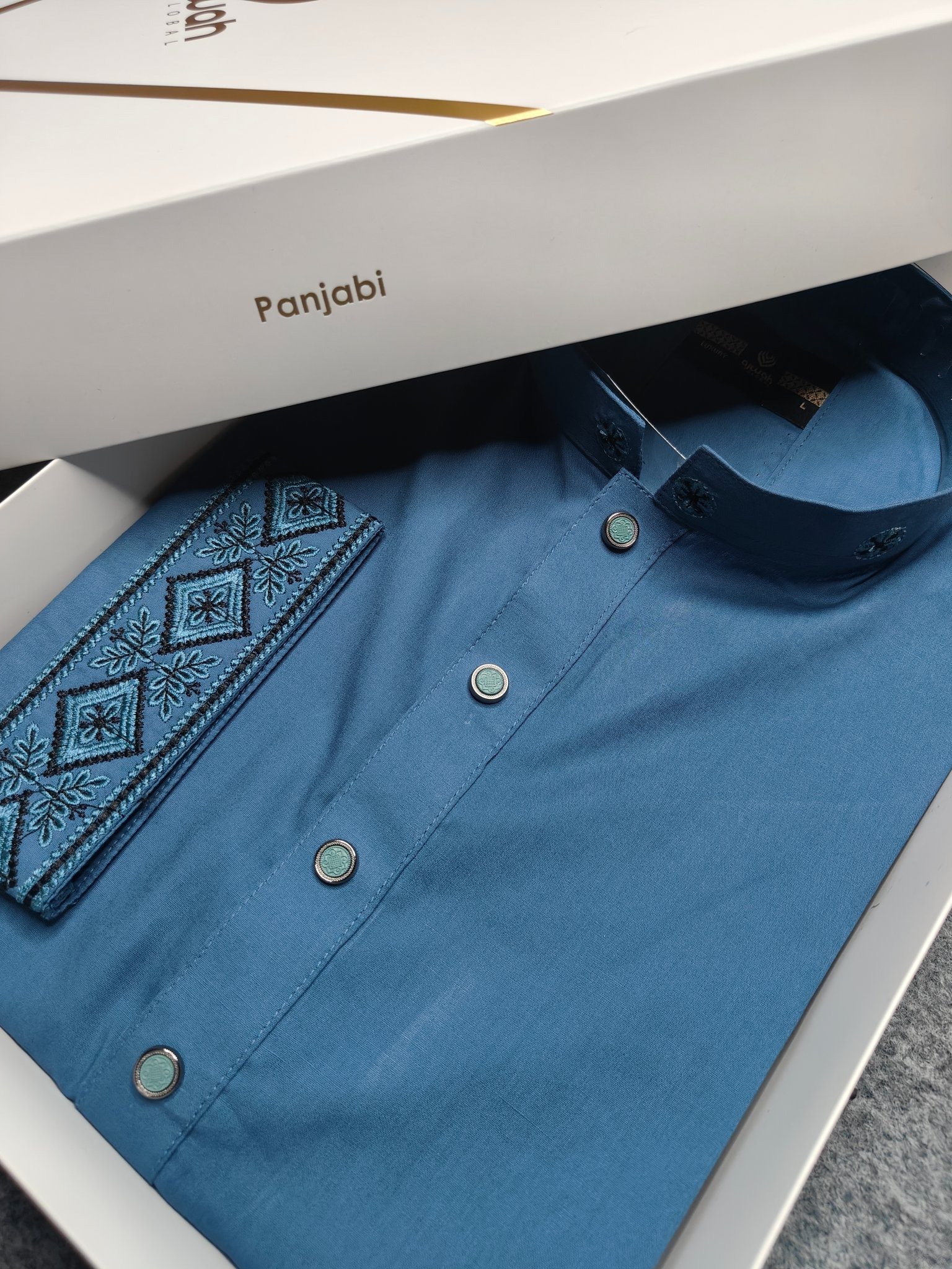 Embroidery Panjabi For Men -AK1009_img_2