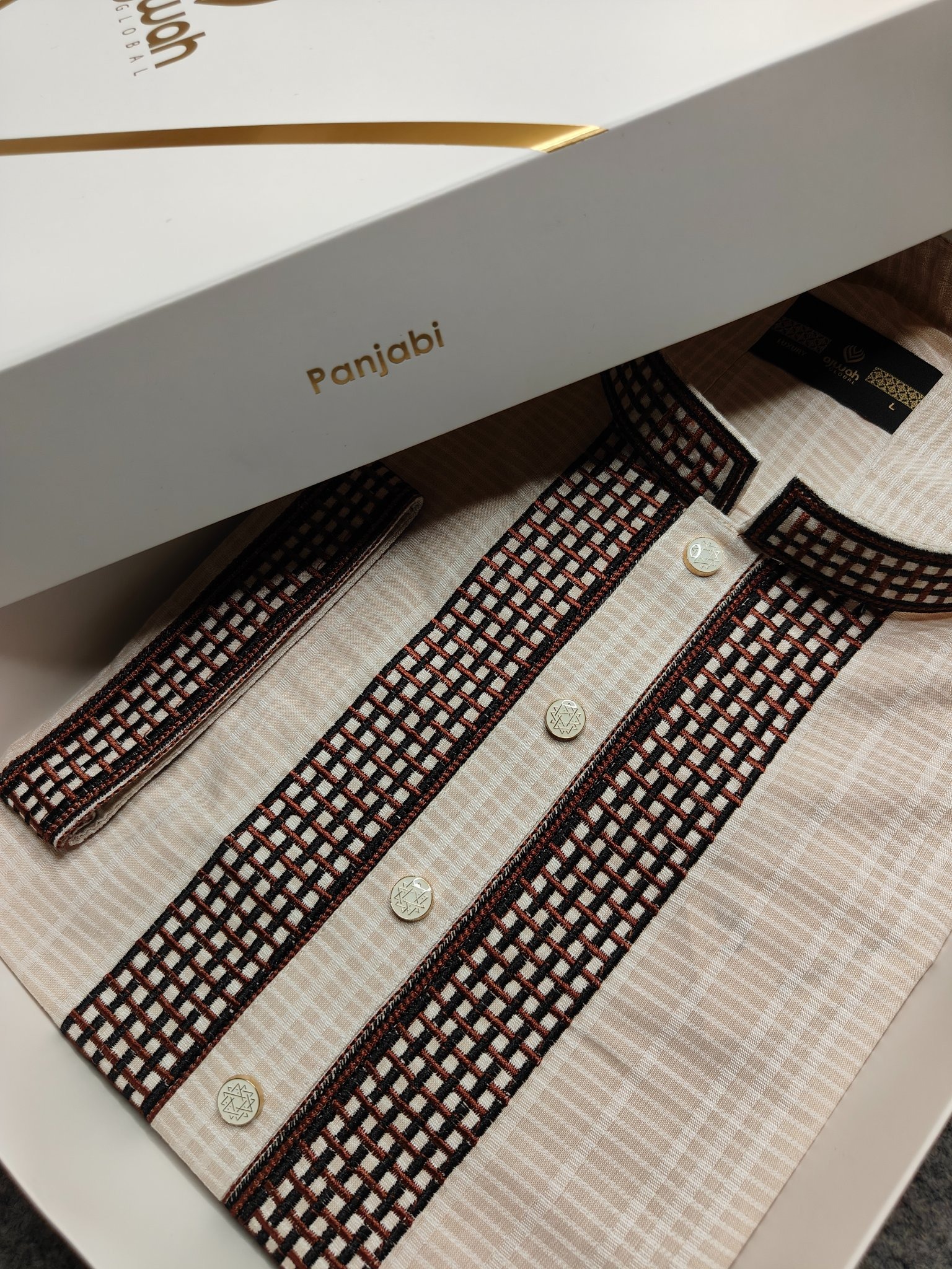 Embroidery Panjabi For Men - Aj1018_img_2