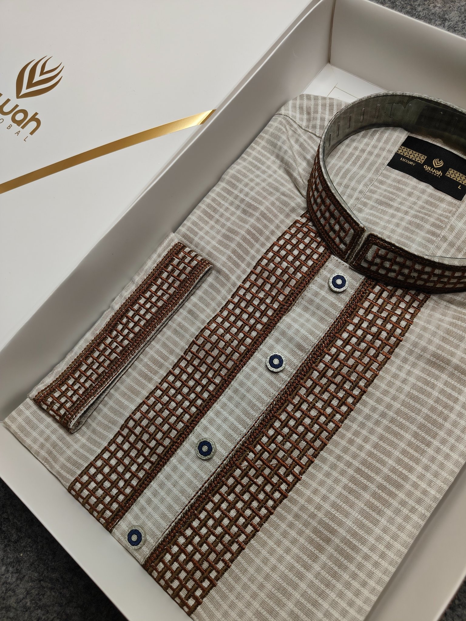 Embroidery Panjabi For Men - Aj1020_img_2