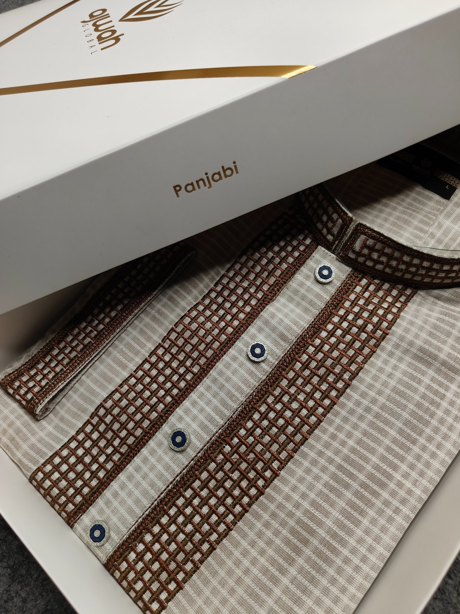 Embroidery Panjabi For Men - Aj1020_img_1