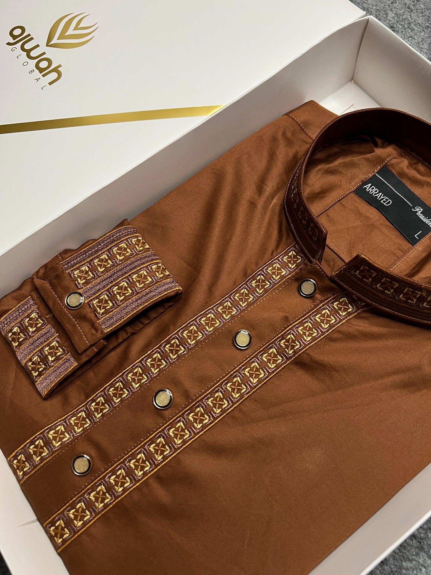 Embroidery Panjabi For Men - AJ1015_img_2
