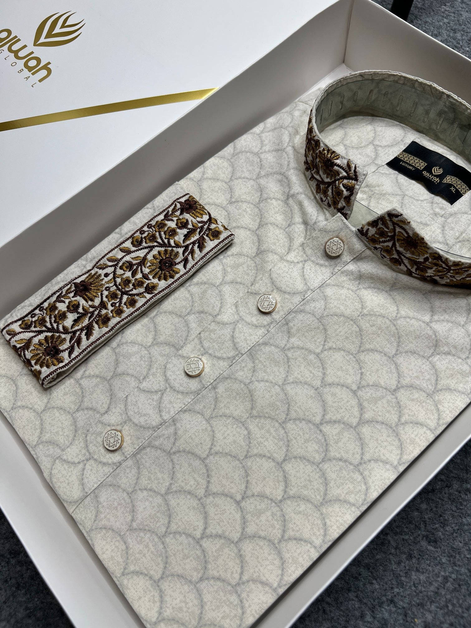 Embroidery Panjabi For Men - Aj1017_img_2