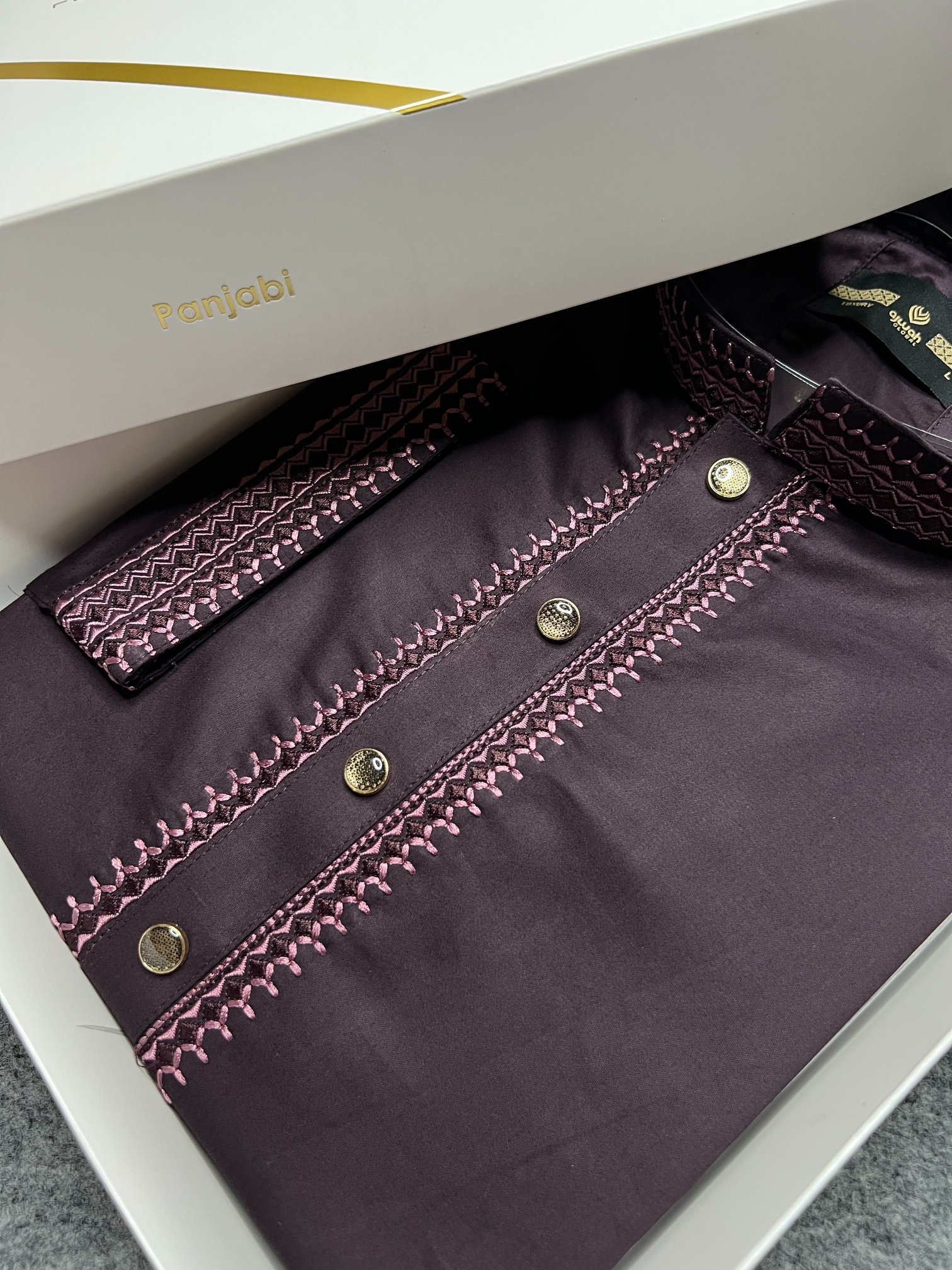 Embroidery Panjabi For Men - AJ1013_img_2