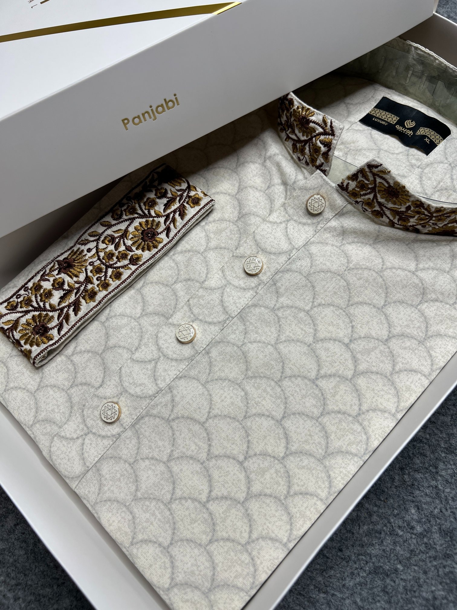 Embroidery Panjabi For Men - Aj1017_img_1