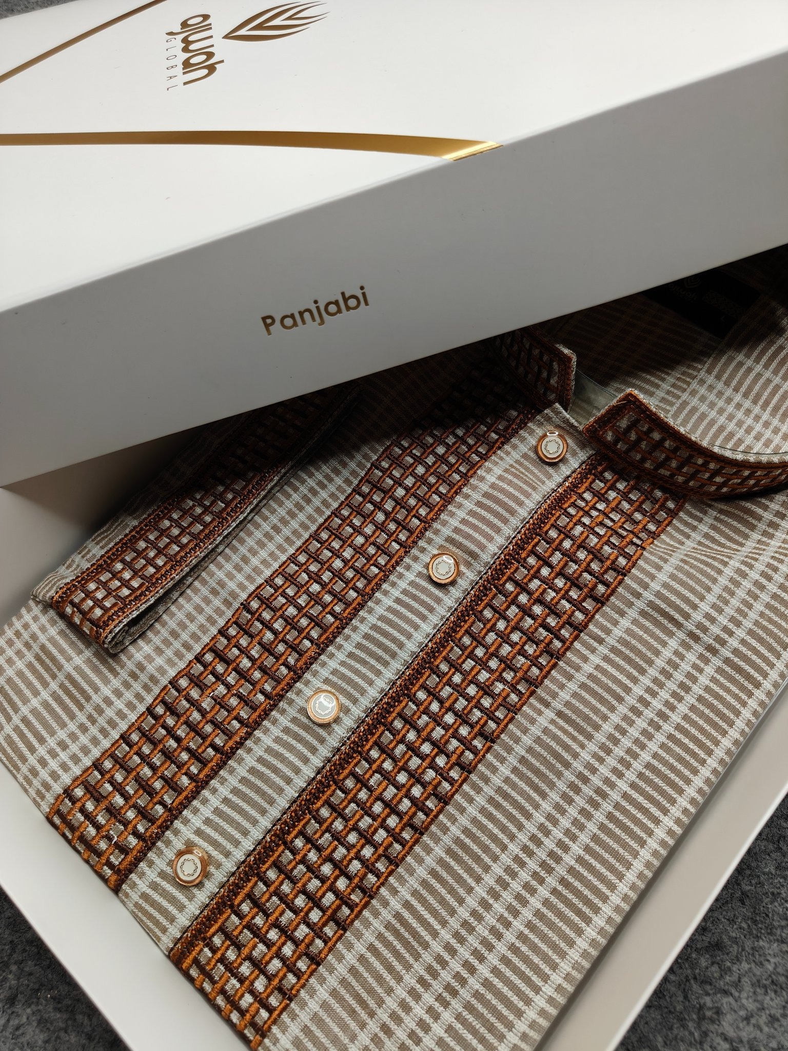 Embroidery Panjabi For Men - Aj1019_img_1
