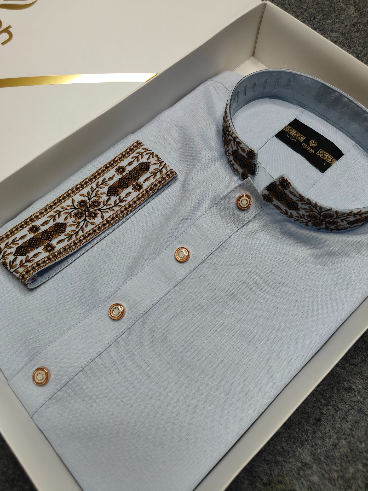 Embroidery Panjabi For Men - AK1010_img_2