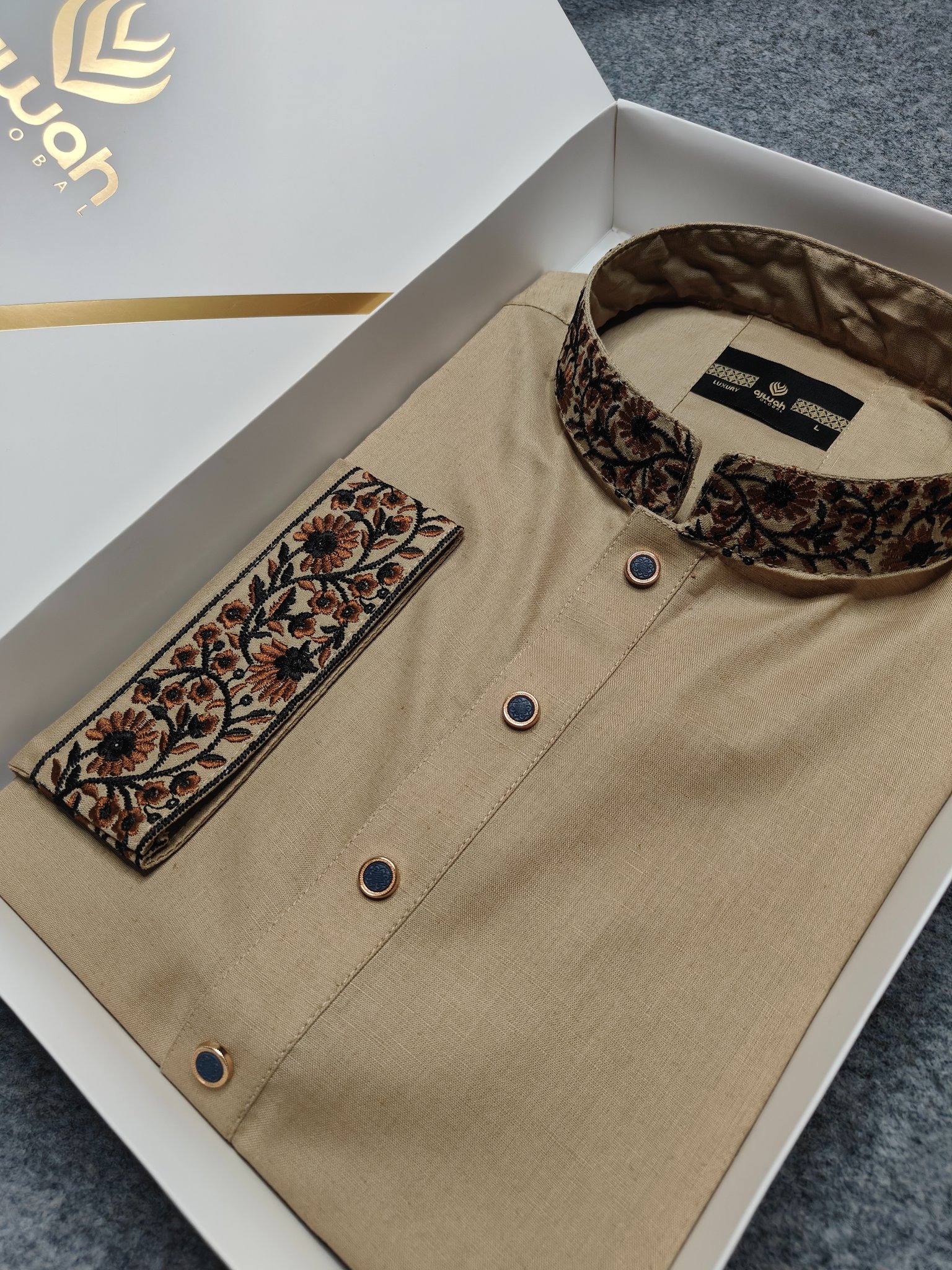 Embroidery Panjabi For Men_img_2