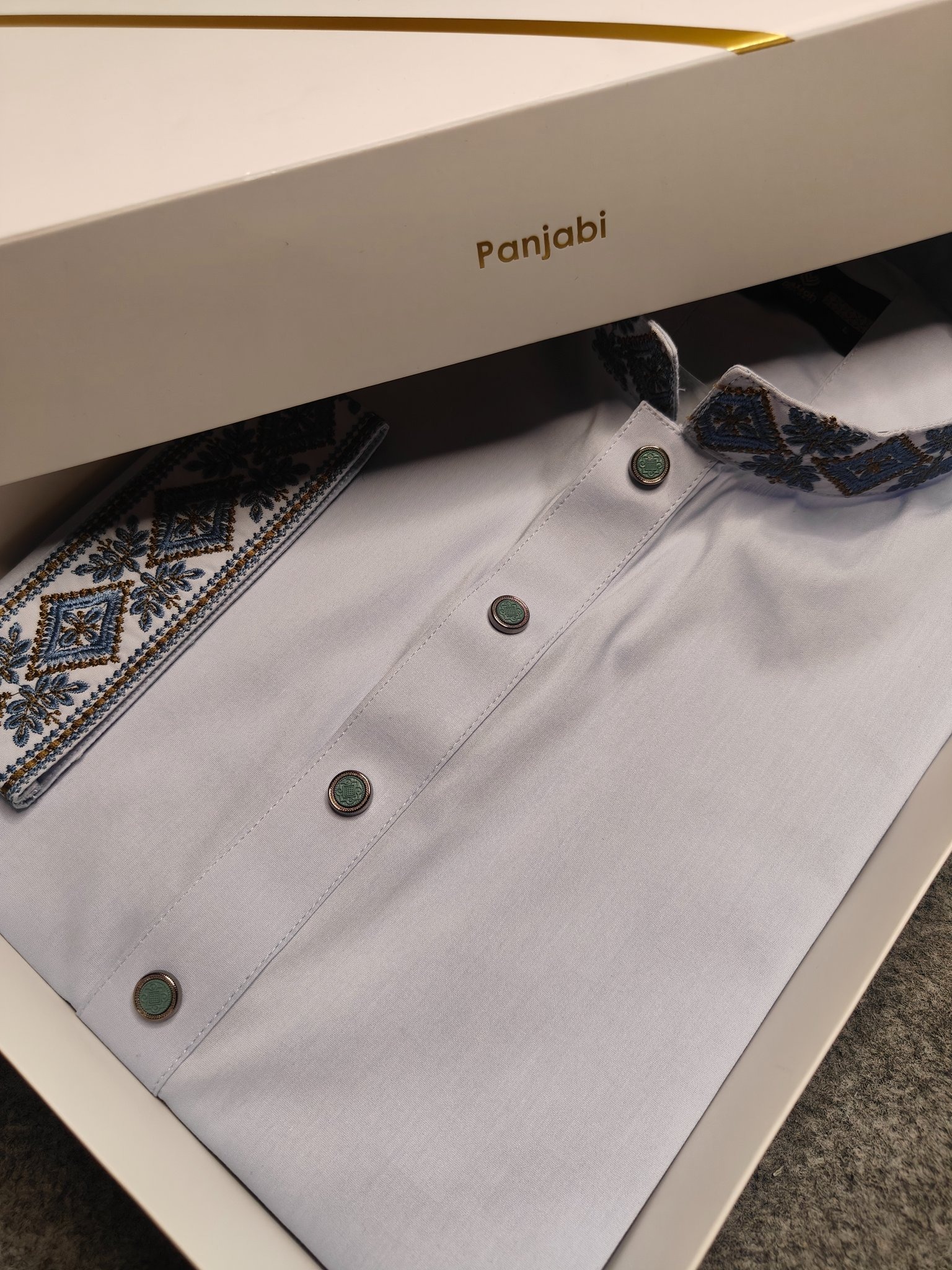 Embroidery Panjabi For Men - AK1011_img_1