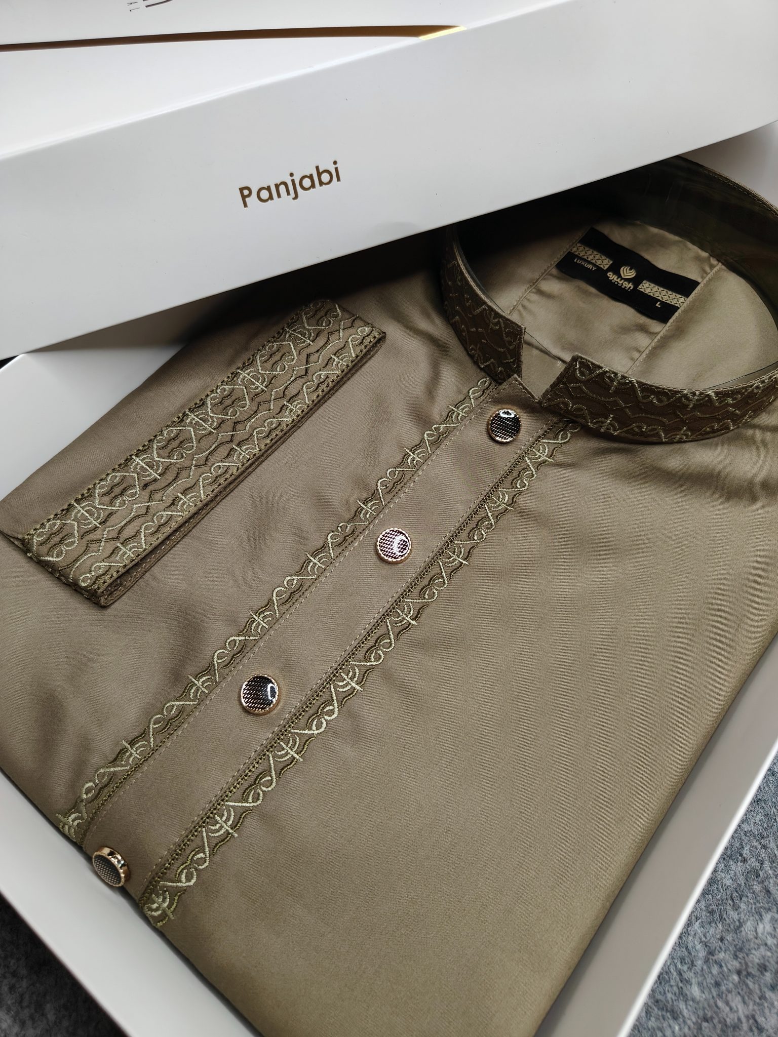 Embroidery Panjabi For Men_img_1