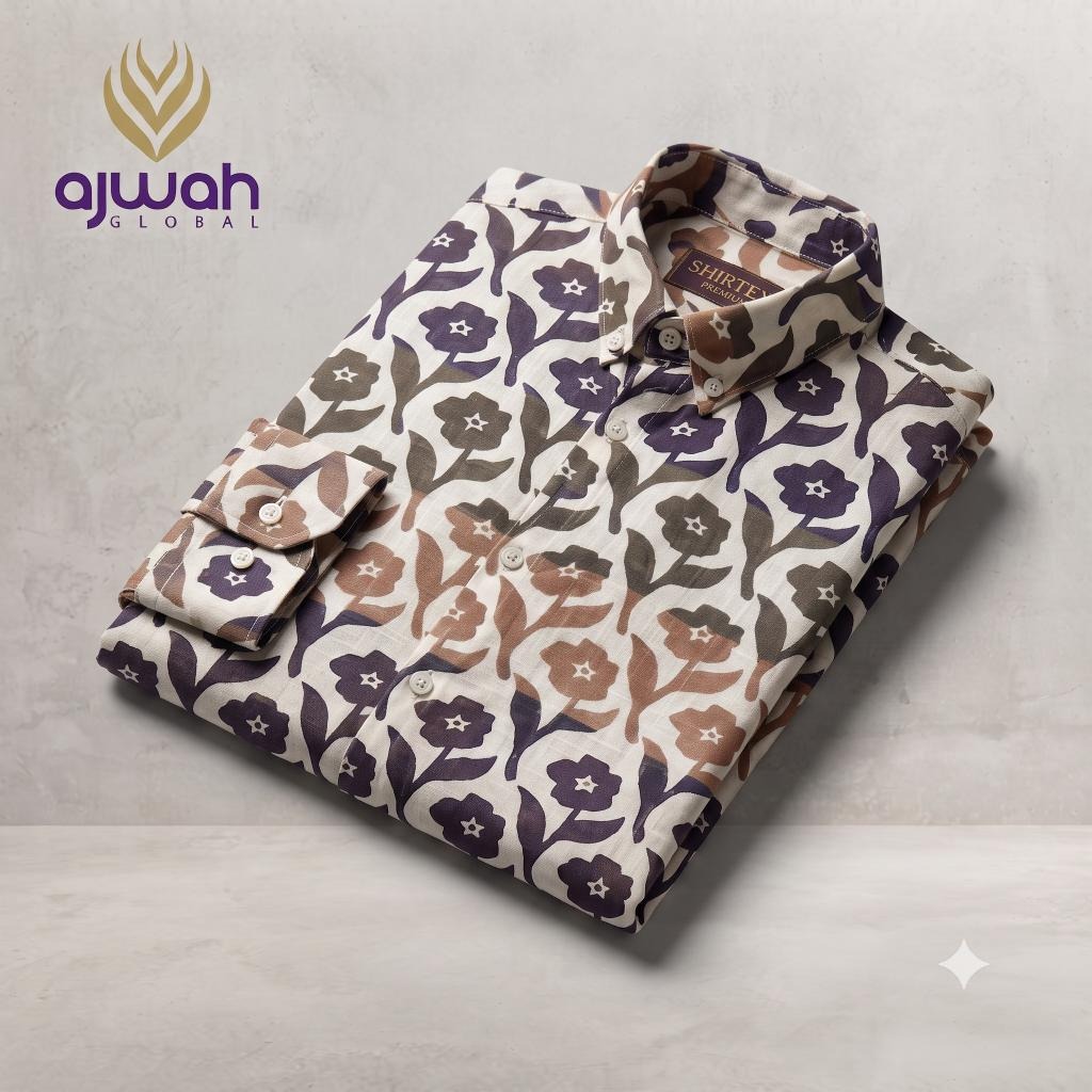Bohemian Tulip Print Shirt -p1056_img_1