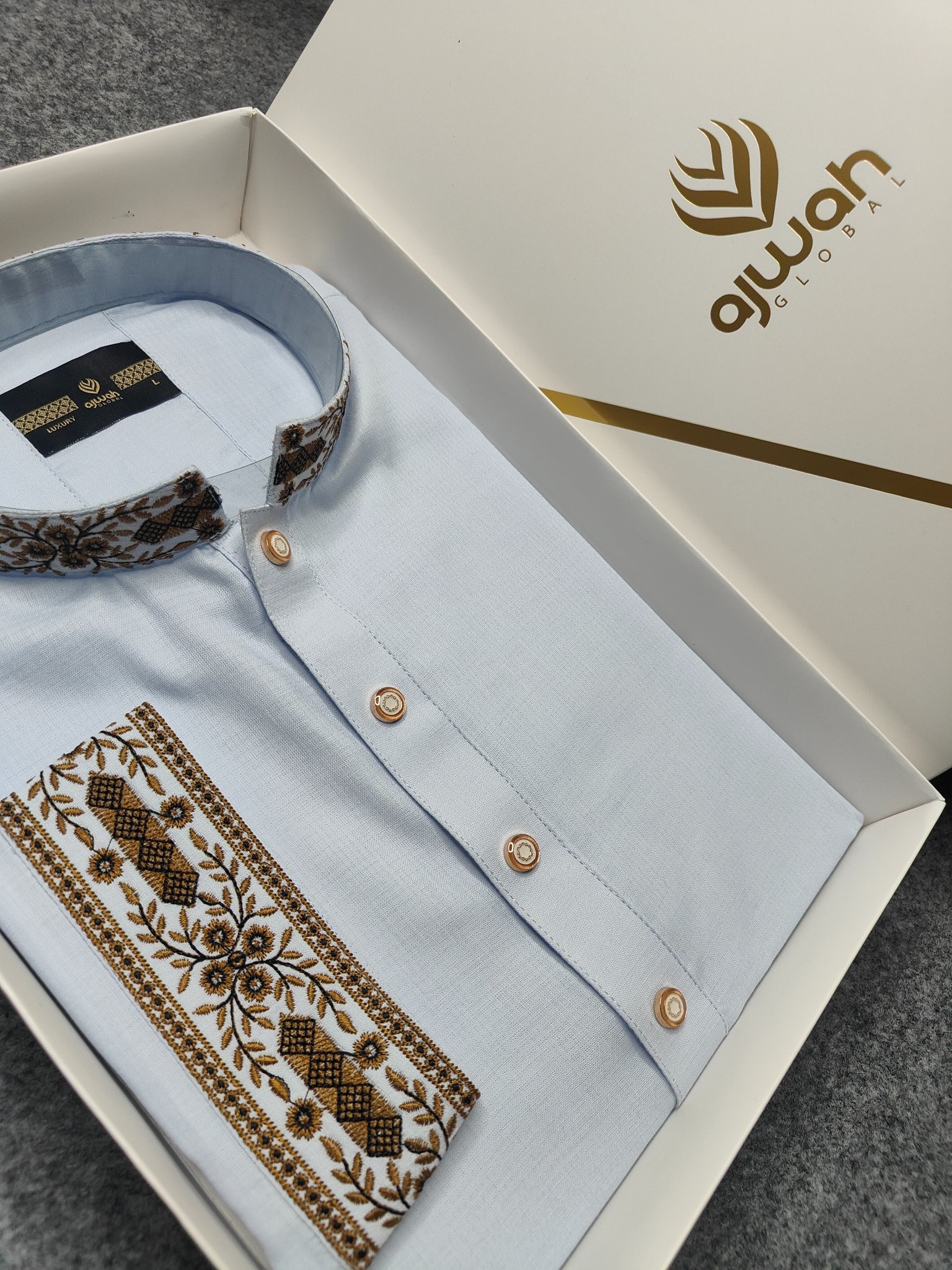 Embroidery Panjabi For Men - AK1010_img_1
